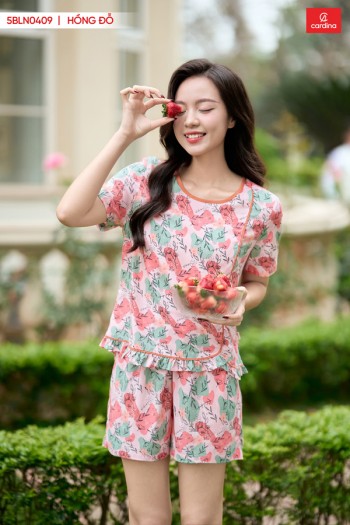 Bộ lanh đùi họa tiết